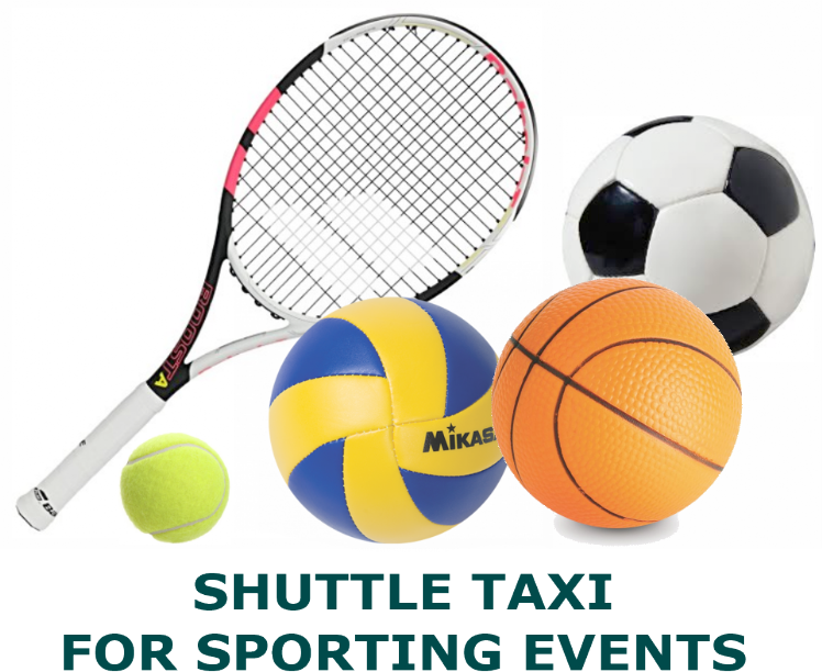 images shuttle taxi for sporting events