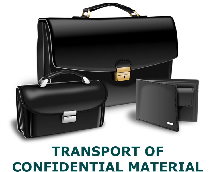 images transport of confidential material